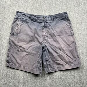 Burberry Brit Chino Shorts Mens 34 Navy Blue Fits 33 Cotton Casual Designer